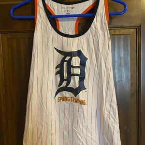 Detroit tigers PINK tank top